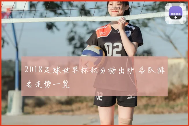 2018足球世界杯积分榜出炉 各队排名走势一览